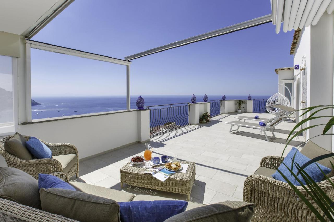 Estate4Home - Villa Settemari Scrigno Positano Eksteriør bilde