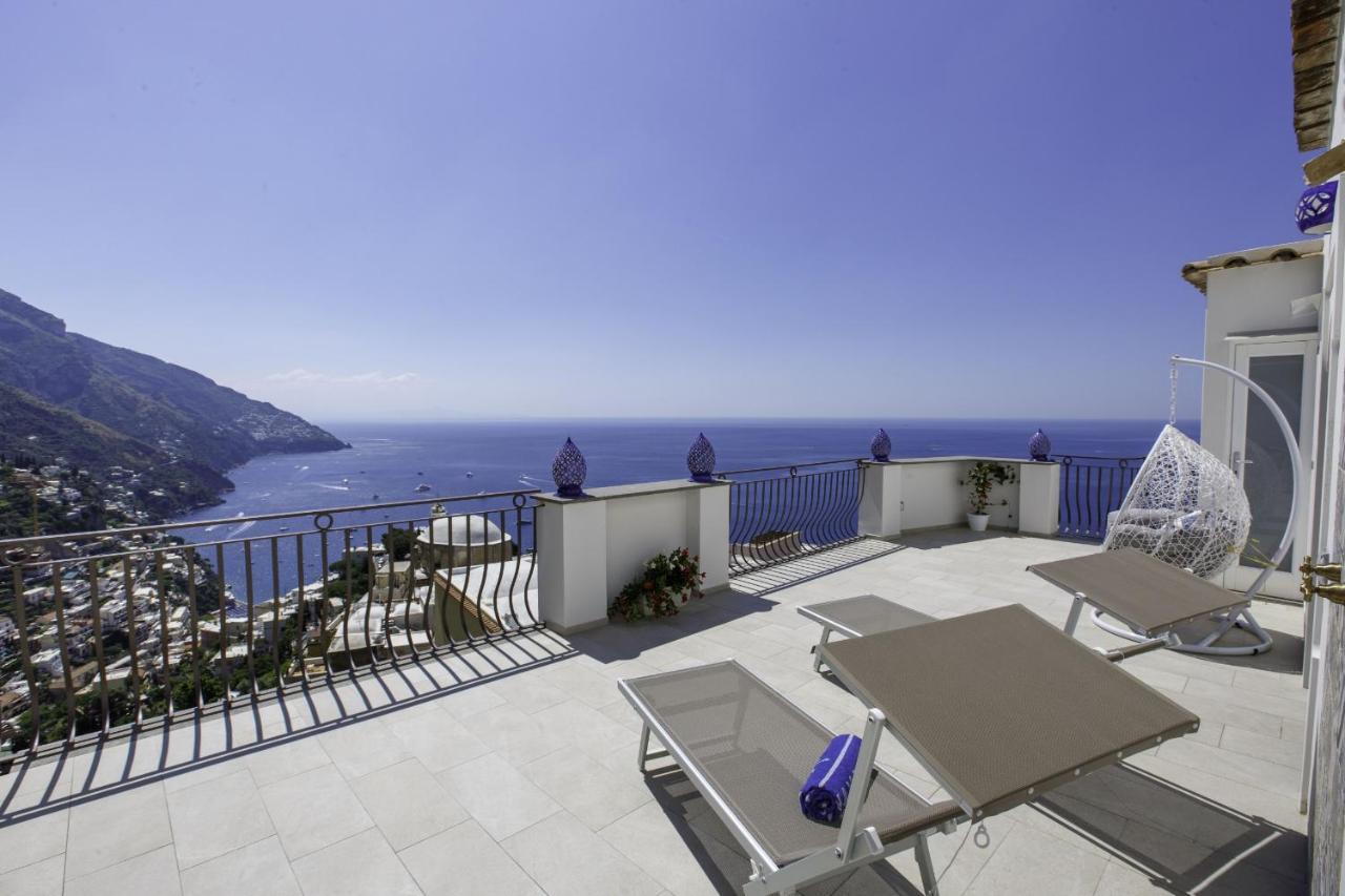 Estate4Home - Villa Settemari Scrigno Positano Eksteriør bilde