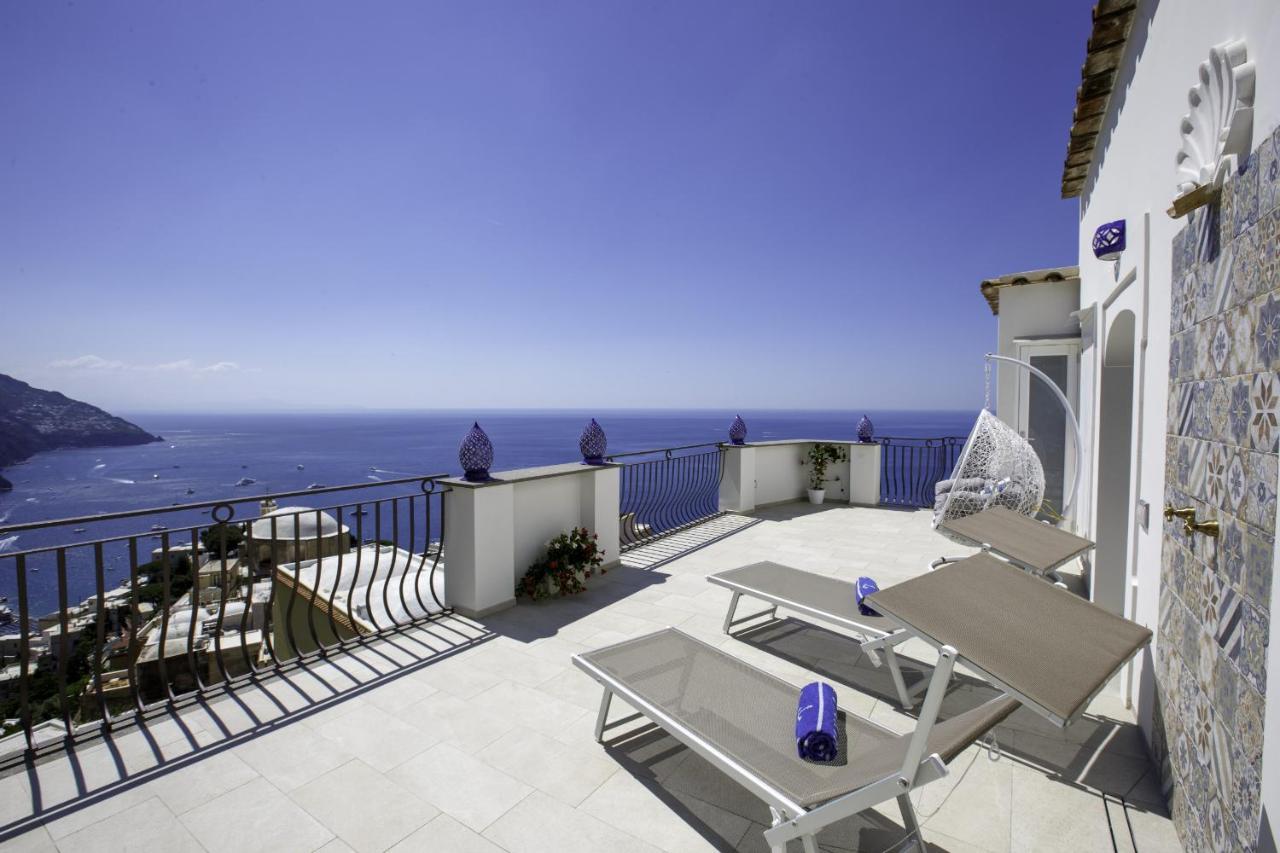 Estate4Home - Villa Settemari Scrigno Positano Eksteriør bilde